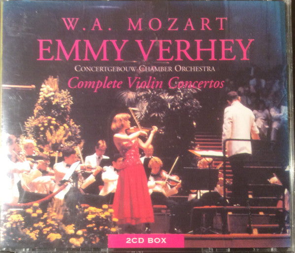 Emmy Verhey, Concertgebouw Chamber Orchestra, Eduardo Marturet : Complete Violin Concertos - W.A. Mozart (2xCD, Album)