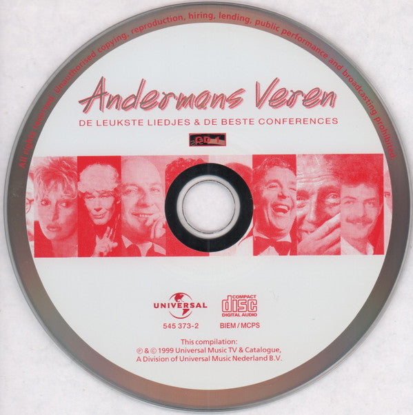 Various : Andermans Veren (de Leukste Liedjes En de Beste Conferences) (3xCD, Comp)
