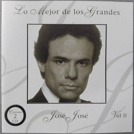 José José : Lo Mejor De Los Grandes (Vol II) (CD, Comp)
