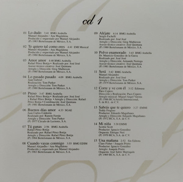 José José : Lo Mejor De Los Grandes (Vol II) (CD, Comp)