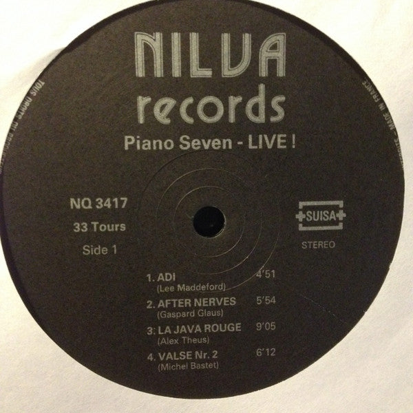 Piano Seven : Live! (LP)