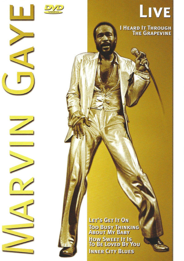 Marvin Gaye : Live - I Heard It Through The Grapevine (DVD-V, PAL)