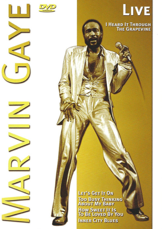 Marvin Gaye : Live - I Heard It Through The Grapevine (DVD-V, PAL)