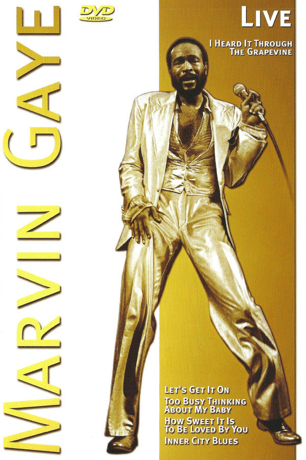 Marvin Gaye : Live - I Heard It Through The Grapevine (DVD-V, PAL)