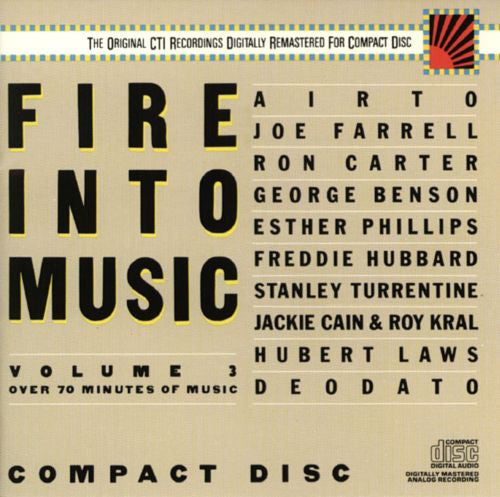 Various : Fire Into Music Volume 3 (CD, Comp)