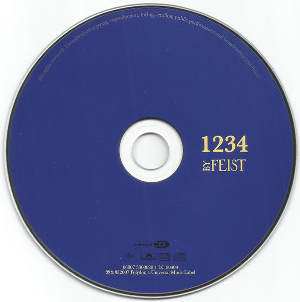 Feist : 1234 (CD, Single)