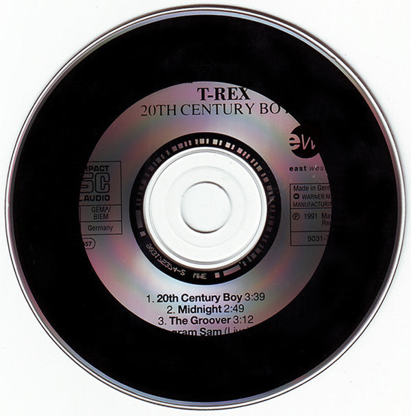 Marc Bolan and T. Rex : 20th Century Boy (CD, Single)