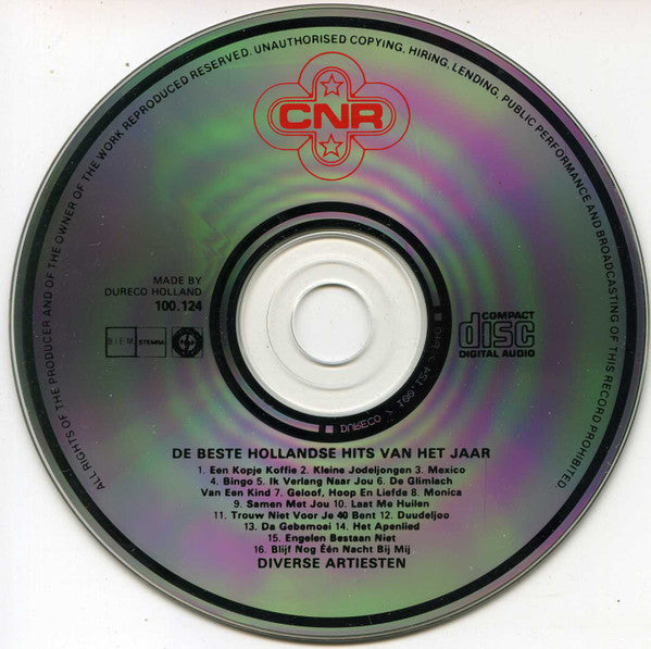 Various : De Beste Hollandse Hits Van Het Jaar (CD, Comp)