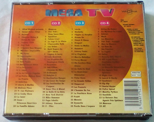 Various : Mega Tv (4xCD, Comp)