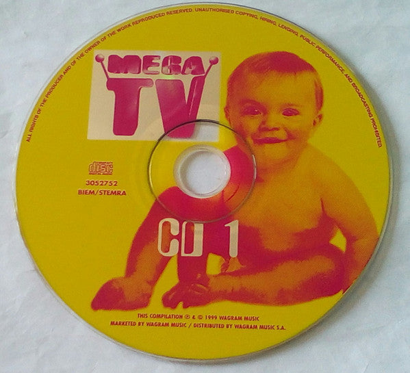 Various : Mega Tv (4xCD, Comp)