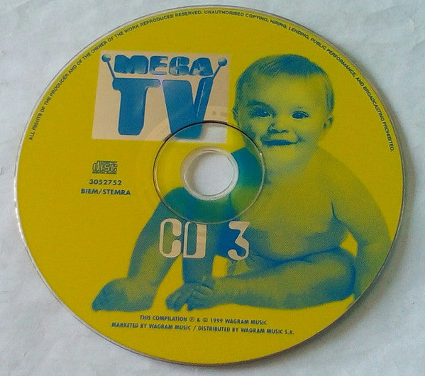 Various : Mega Tv (4xCD, Comp)