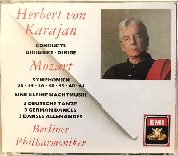 Herbert von Karajan, Berliner Philharmoniker, Wolfgang Amadeus Mozart : Herbert von Karajan Conducts Mozart (3xCD, Comp, RM)