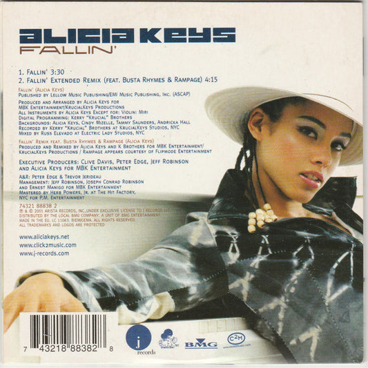 Alicia Keys : Fallin' (CD, Single)