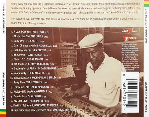 Various : The Best Of Studio One (CD, Album, Comp, RE, RM)
