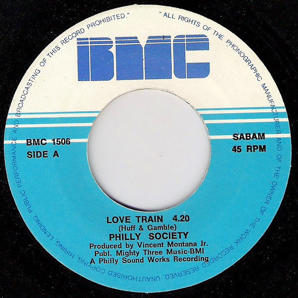 Philly Society : Love Train (7")