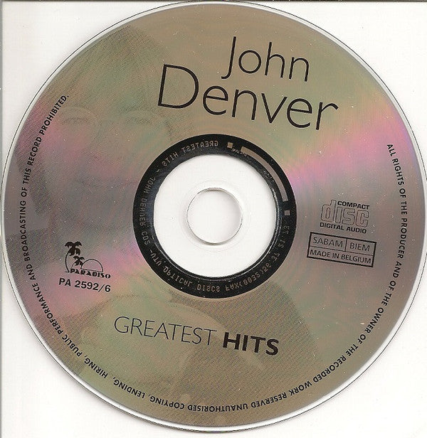 John Denver : Greatest Hits (2xCD, Comp)