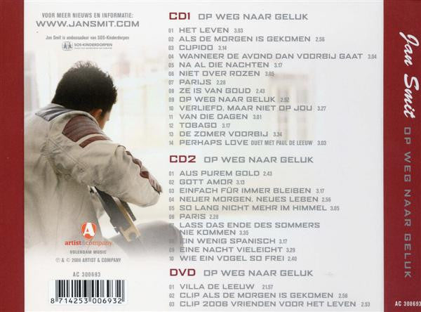 Jan Smit : Op Weg Naar Geluk (2xCD, Album + DVD)