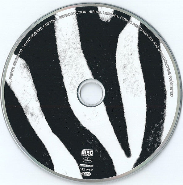 Yello : Zebra (CD, Album, PMD)