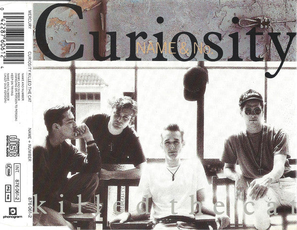 Curiosity Killed The Cat : Name & No. (CD, Single)