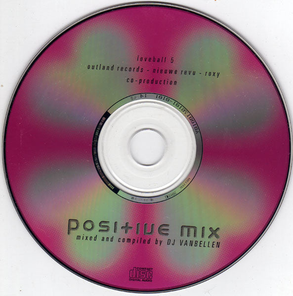 DJ Van Bellen : Positive Mix (CD, Comp, Mixed)
