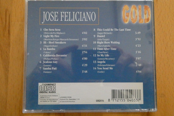 José Feliciano : Gold (CD, Comp)