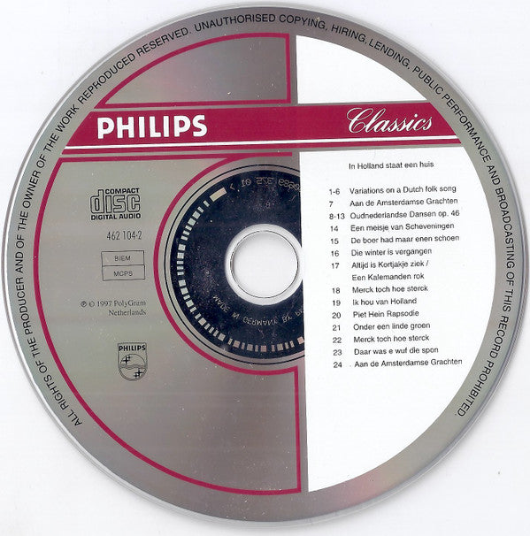Various : In Holland Staat Een Huis (CD, Comp)