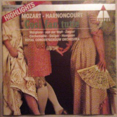 Wolfgang Amadeus Mozart - Nikolaus Harnoncourt : Così Fan Tutte - Highlights (CD)
