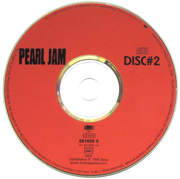 Pearl Jam : Dissident - Live In Atlanta #2 (CD, Maxi, CD2)