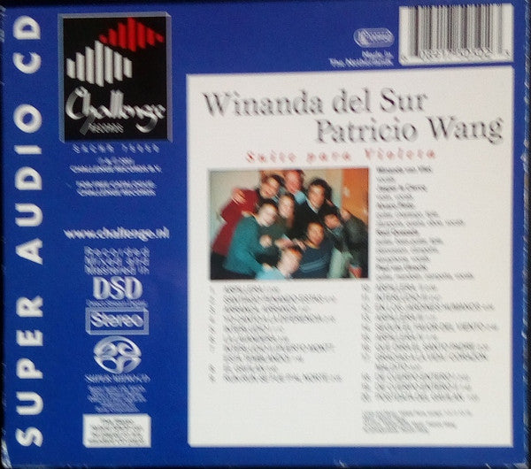 Winanda Del Sur, Patricio Wang : Suite Para Violeta (SACD)