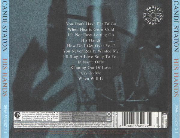 Candi Staton : His Hands (CD, Album, Copy Prot.)