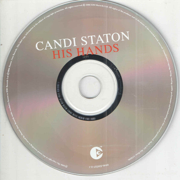Candi Staton : His Hands (CD, Album, Copy Prot.)