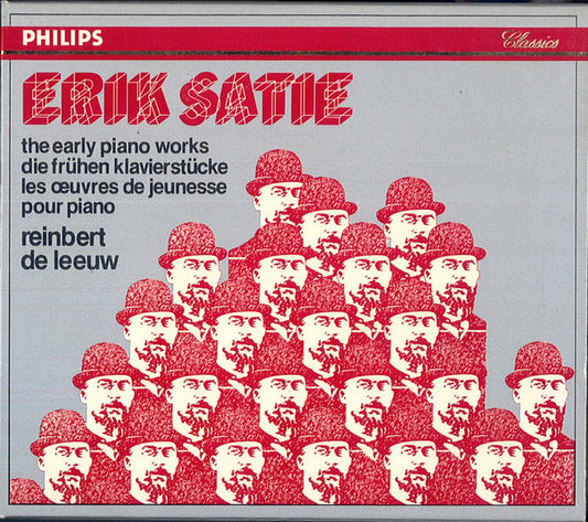Erik Satie • Reinbert de Leeuw : The Early Piano Works = Die Frühen Klavierstücke = Les  Œuvres De Jeunesse Pour Piano (Box, Comp, Sli + 3xCD, Album, RE, RM)