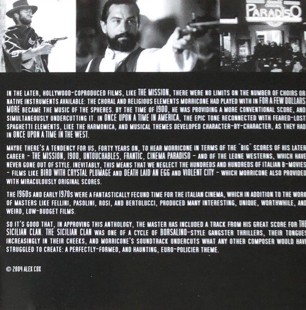 Ennio Morricone : Movie Masterpieces (CD, Comp, RE)