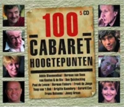 Various : 100 Cabaret Hoogtepunten (5xCD, Comp)