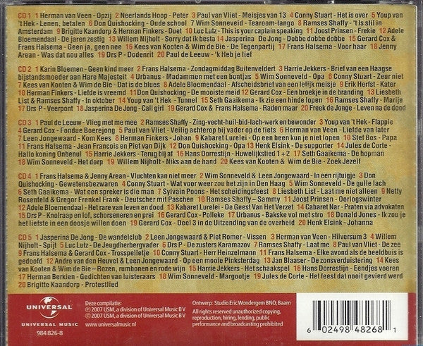 Various : 100 Cabaret Hoogtepunten (5xCD, Comp)