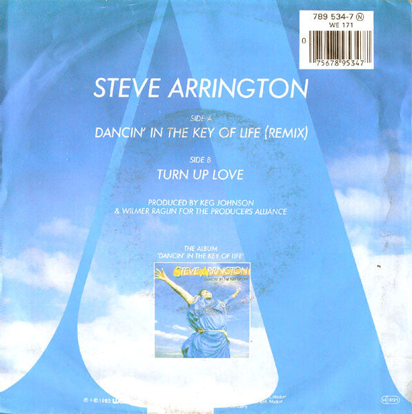 Steve Arrington : Dancin' In The Key Of Life (7", Single)