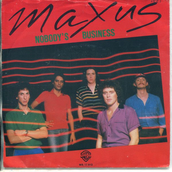 Maxus : Nobody's Business (7")