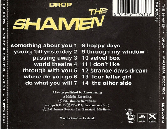 The Shamen : Drop (CD, Album, RE)