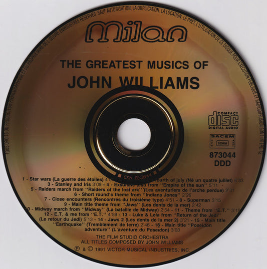 The Film Studio Orchestra : The Greatest Musics Of John Williams Star Wars - Born On The Fourth Of July (CD, Comp)