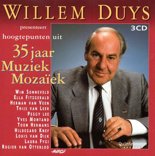 Various : Willem Duys - 35 Jaar Muziek Mozaïek (3xCD, Comp)