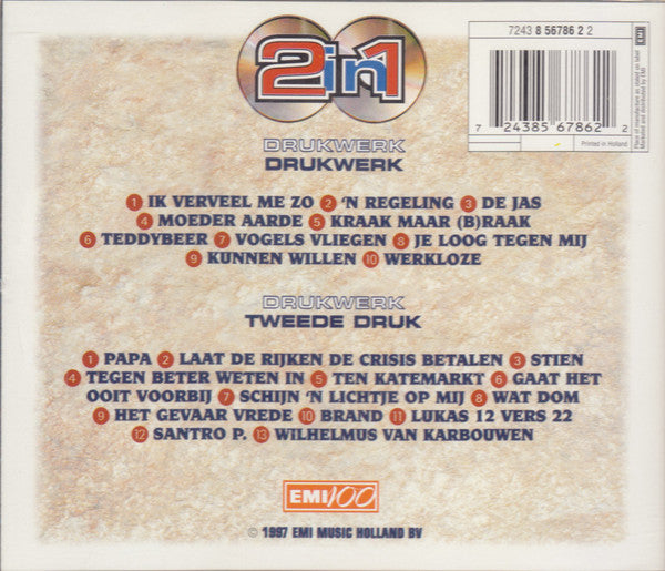 Drukwerk : Drukwerk / Tweede Druk (2xCD, Comp)
