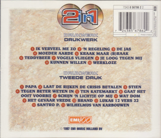Drukwerk : Drukwerk / Tweede Druk (2xCD, Comp)
