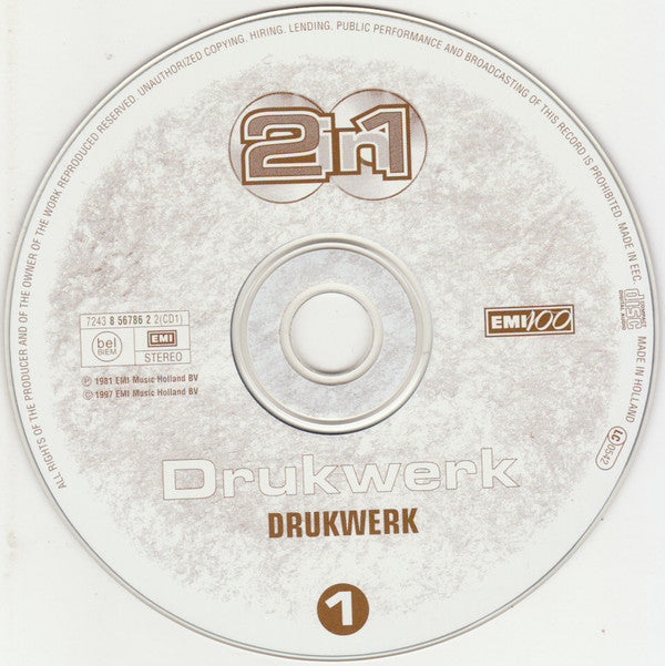 Drukwerk : Drukwerk / Tweede Druk (2xCD, Comp)