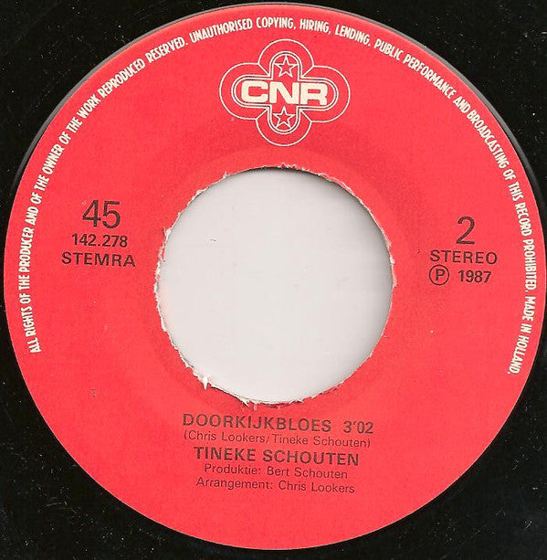 Tineke Schouten : Da Gebemoei / Doorkijkbloes (7", Single)