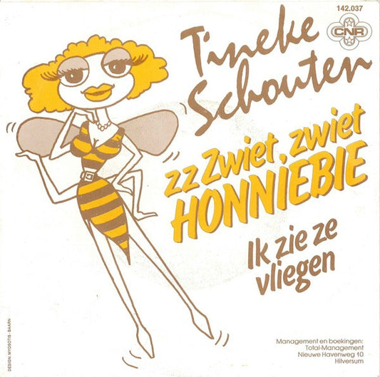 Tineke Schouten : Zzzwiet, Zwiet Honniebie (7", Single)