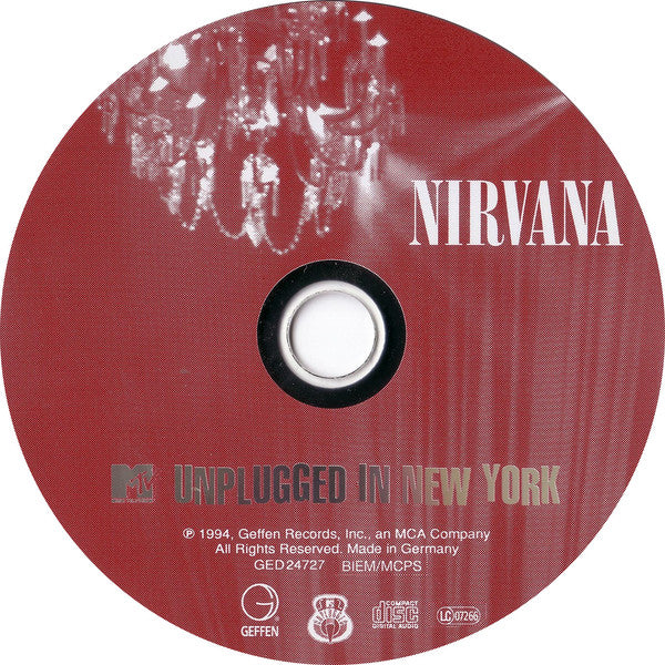Nirvana : MTV Unplugged In New York (CD, Album, Son)