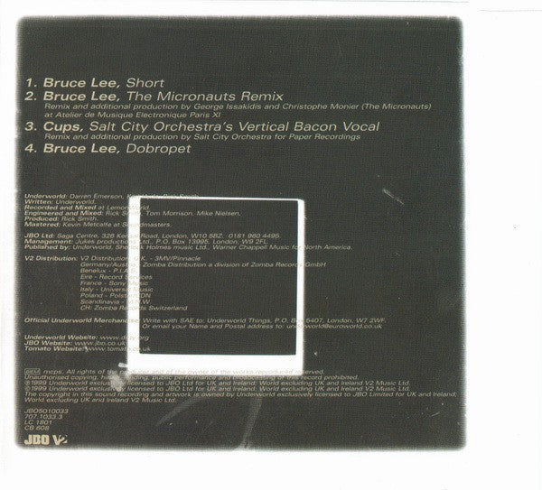 Underworld : Bruce Lee (CD, EP)