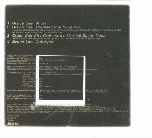 Underworld : Bruce Lee (CD, EP)