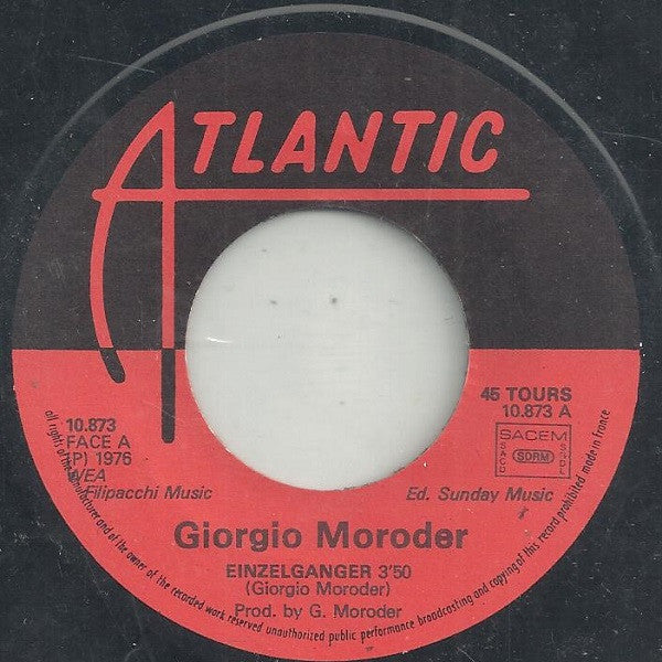 Einzelgänger (2), Giorgio Moroder : Einzelgänger (7", Single)