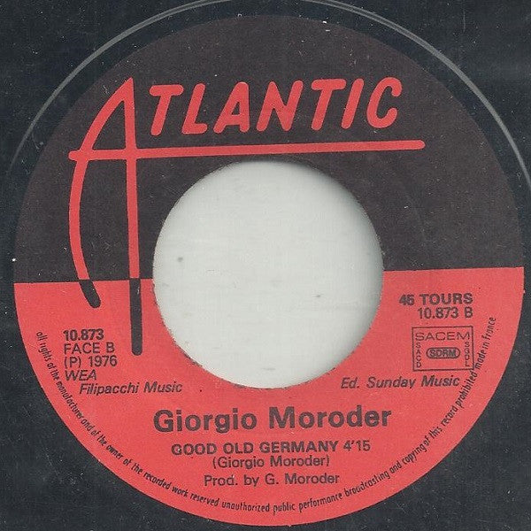 Einzelgänger (2), Giorgio Moroder : Einzelgänger (7", Single)